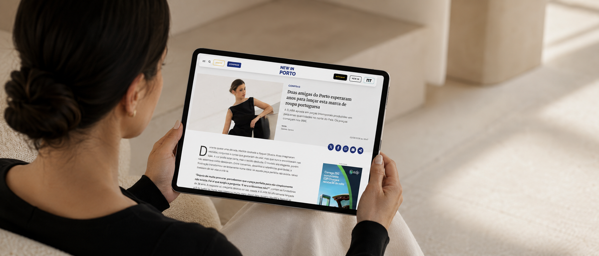 ELARA Featured in New in Porto