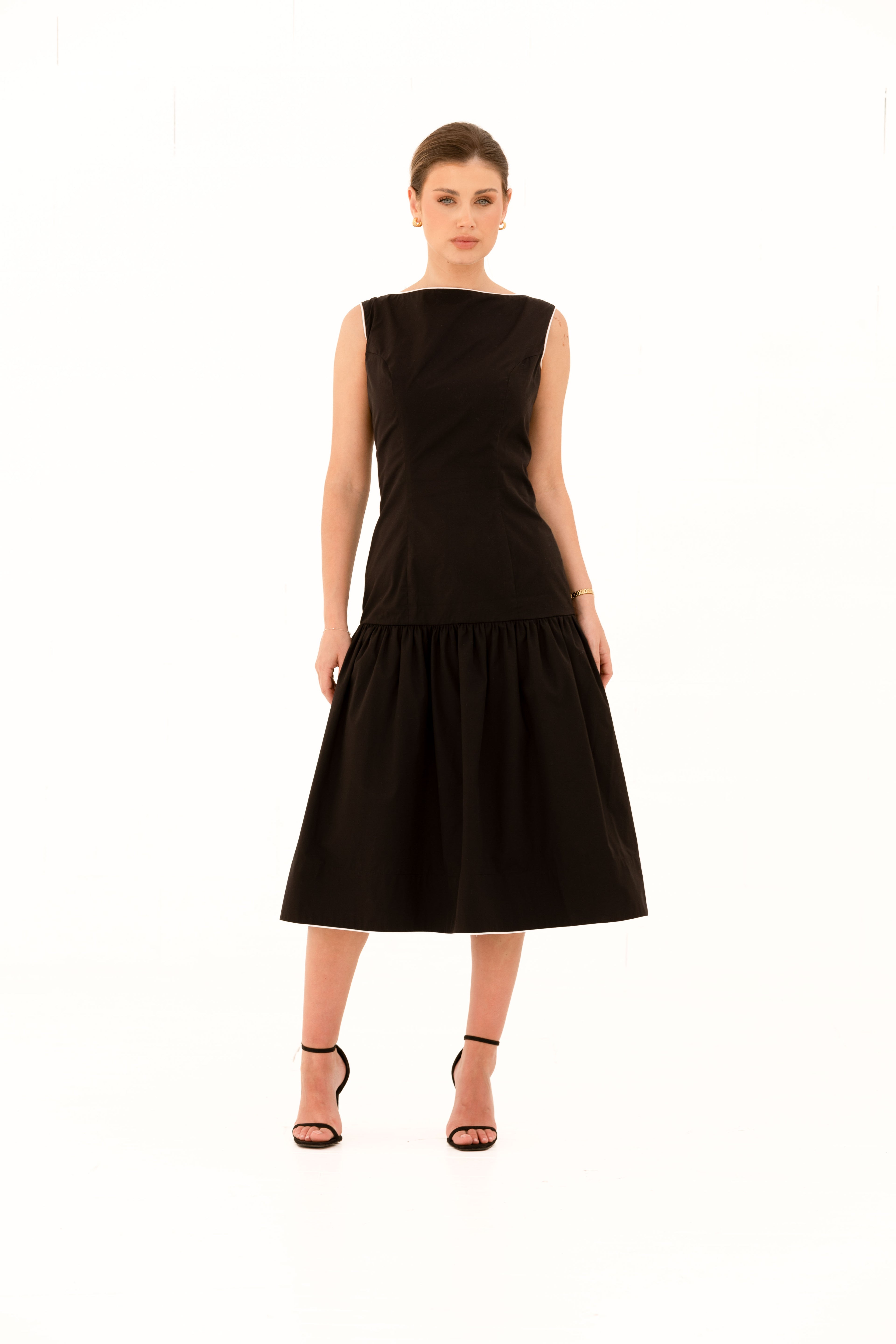 Elara Clothing - Date in Casablanca Dress Black