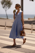 Endless August Dress Blue