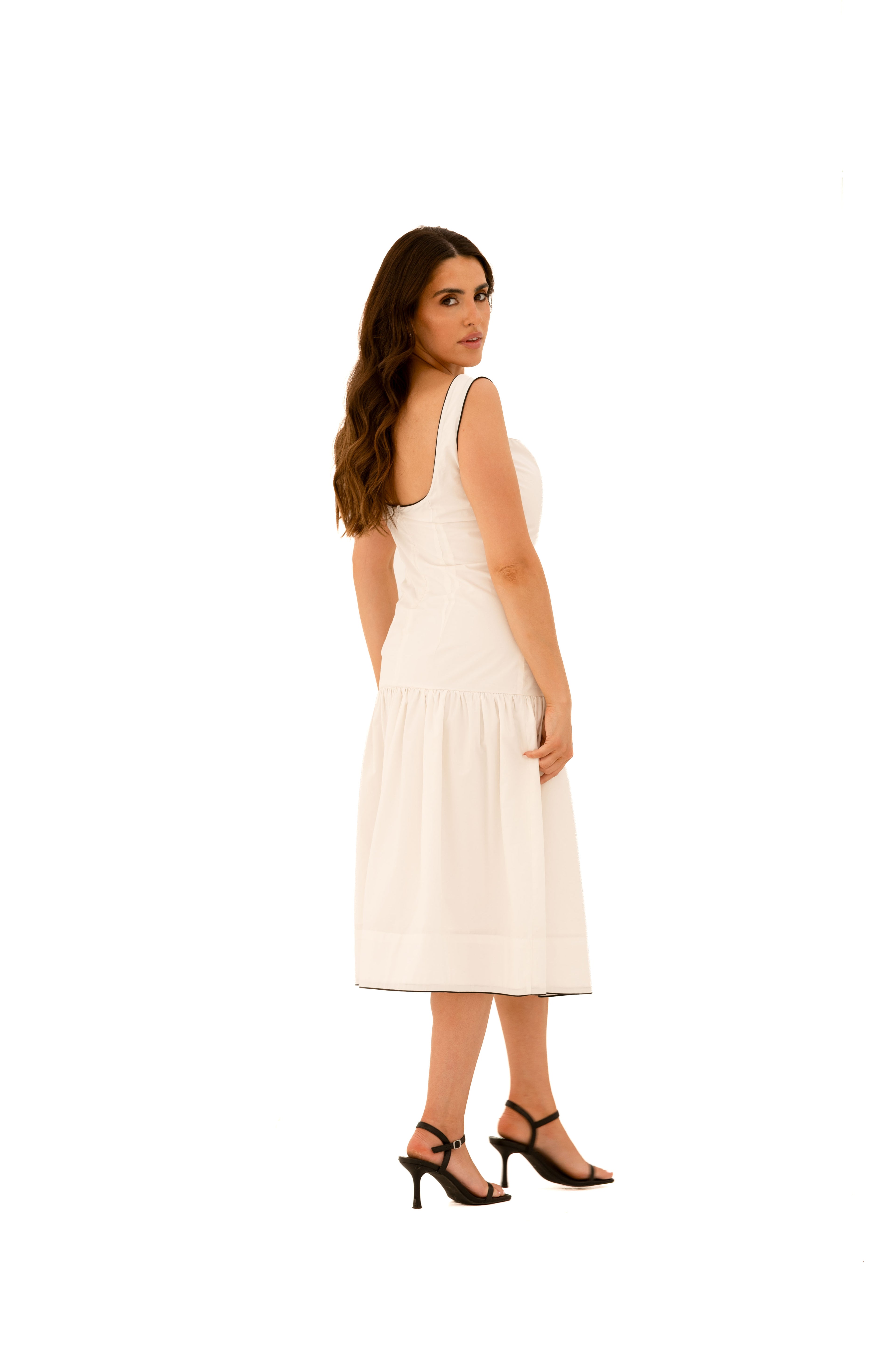 Date in Casablanca Dress White